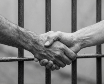 Inmate Handshake